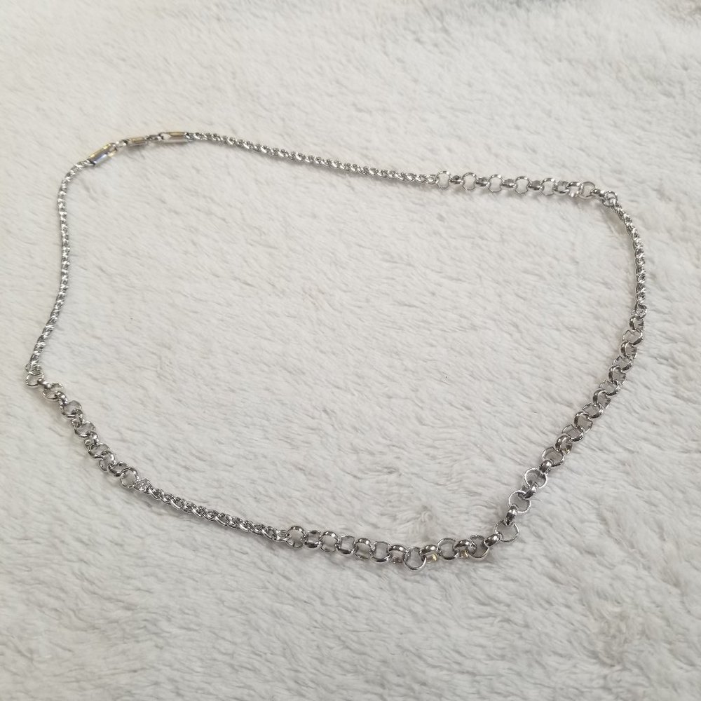 New 20 " Stainless Steel  Chain  Necklace Unisex